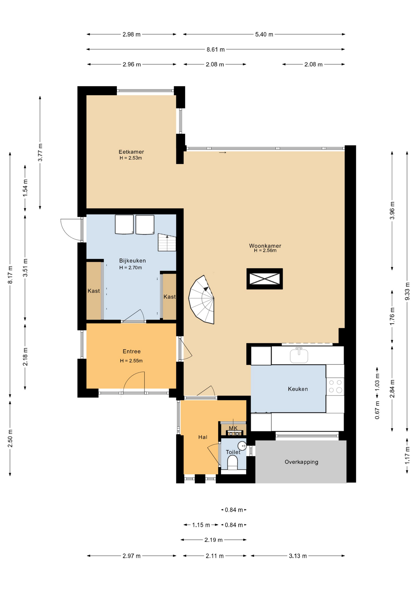 Boeier 02 1 - 8242 CD - lelystad-plattegrond-1